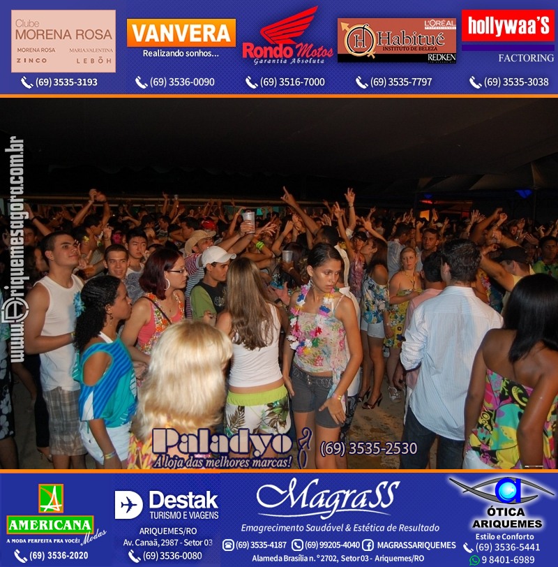 VAMOS REPRISAR Baile no Hawaii 2010 em Ariquemes