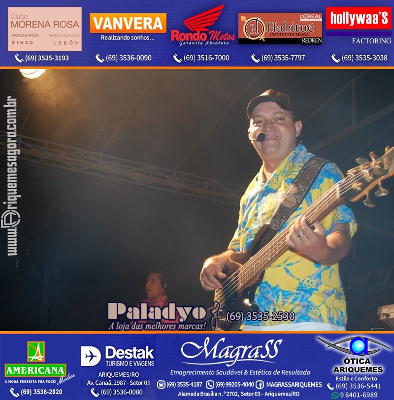 VAMOS REPRISAR Baile no Hawaii 2010 em Ariquemes