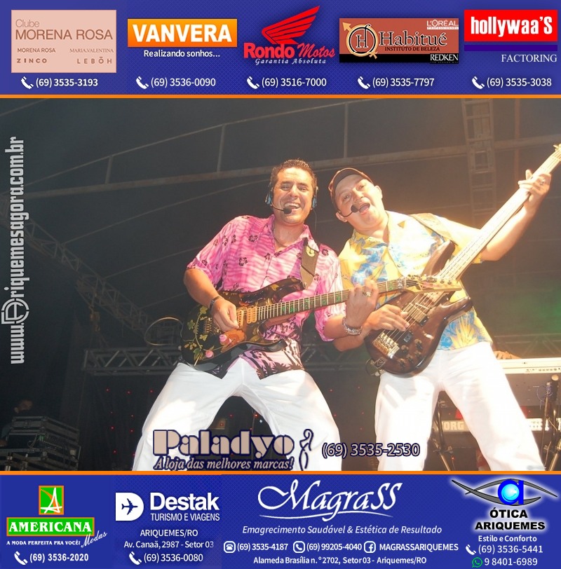 VAMOS REPRISAR Baile no Hawaii 2010 em Ariquemes