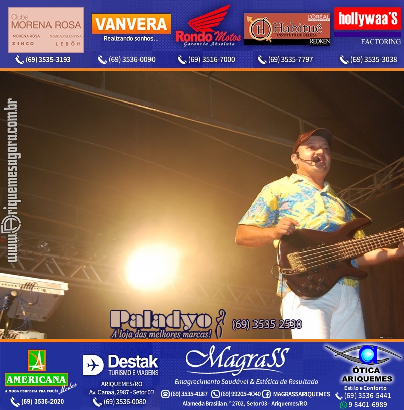 VAMOS REPRISAR Baile no Hawaii 2010 em Ariquemes