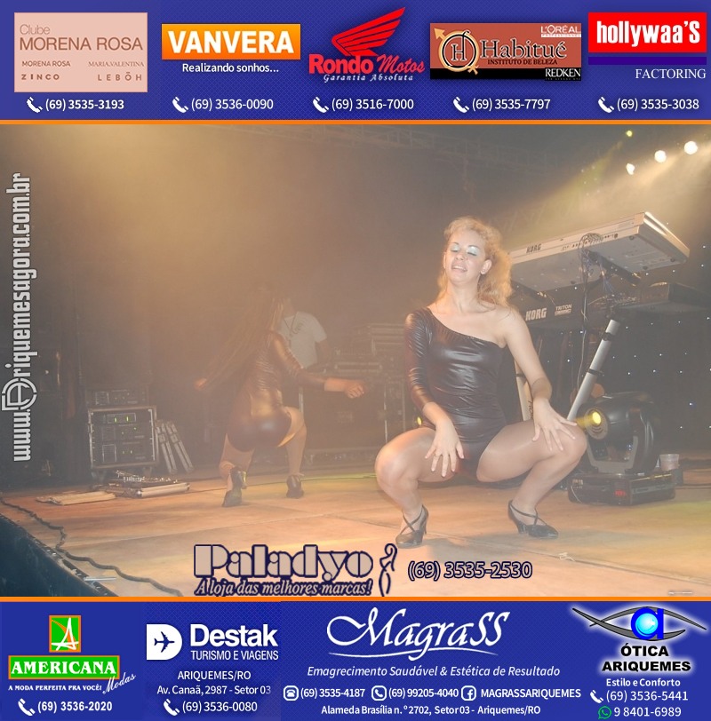 VAMOS REPRISAR Baile no Hawaii 2010 em Ariquemes