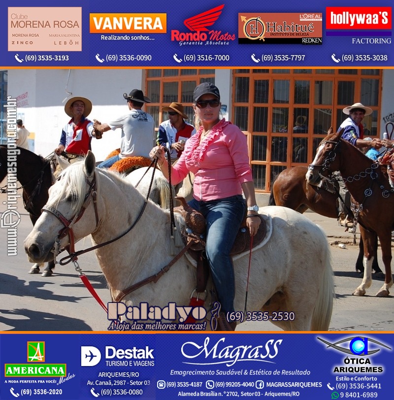 VAMOS REPRISAR EXPOARI 2010 - Cavalgada, Abertura, FEMUAR - DIA