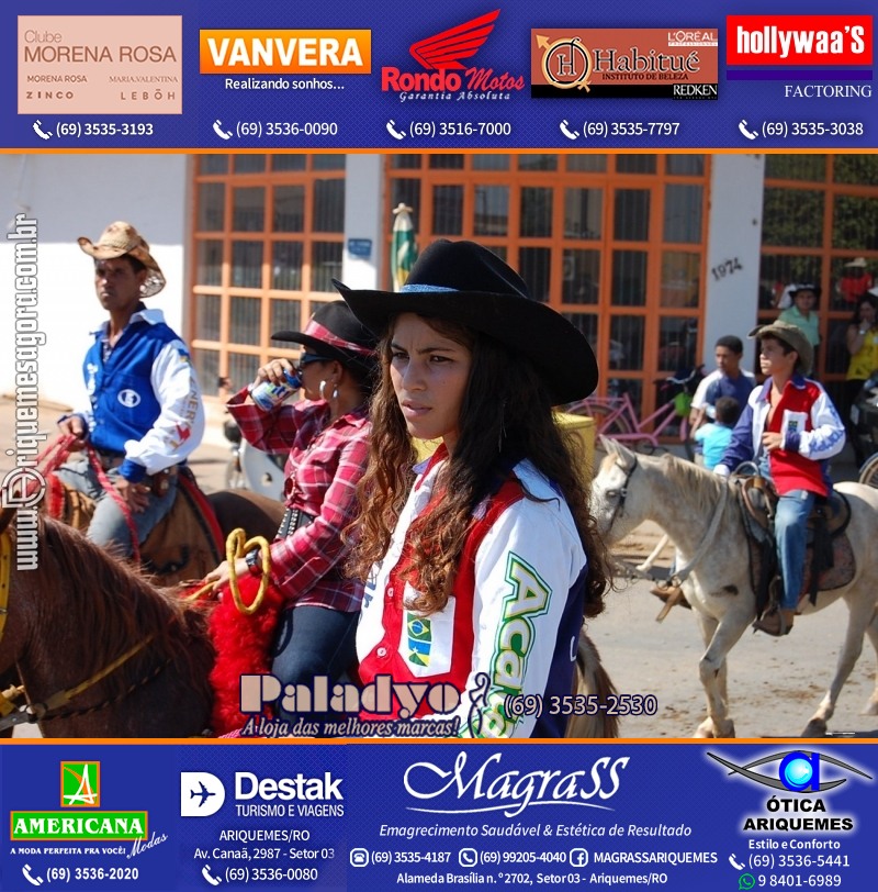 VAMOS REPRISAR EXPOARI 2010 - Cavalgada, Abertura, FEMUAR - DIA