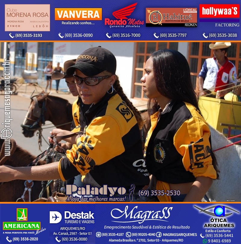 VAMOS REPRISAR EXPOARI 2010 - Cavalgada, Abertura, FEMUAR - DIA