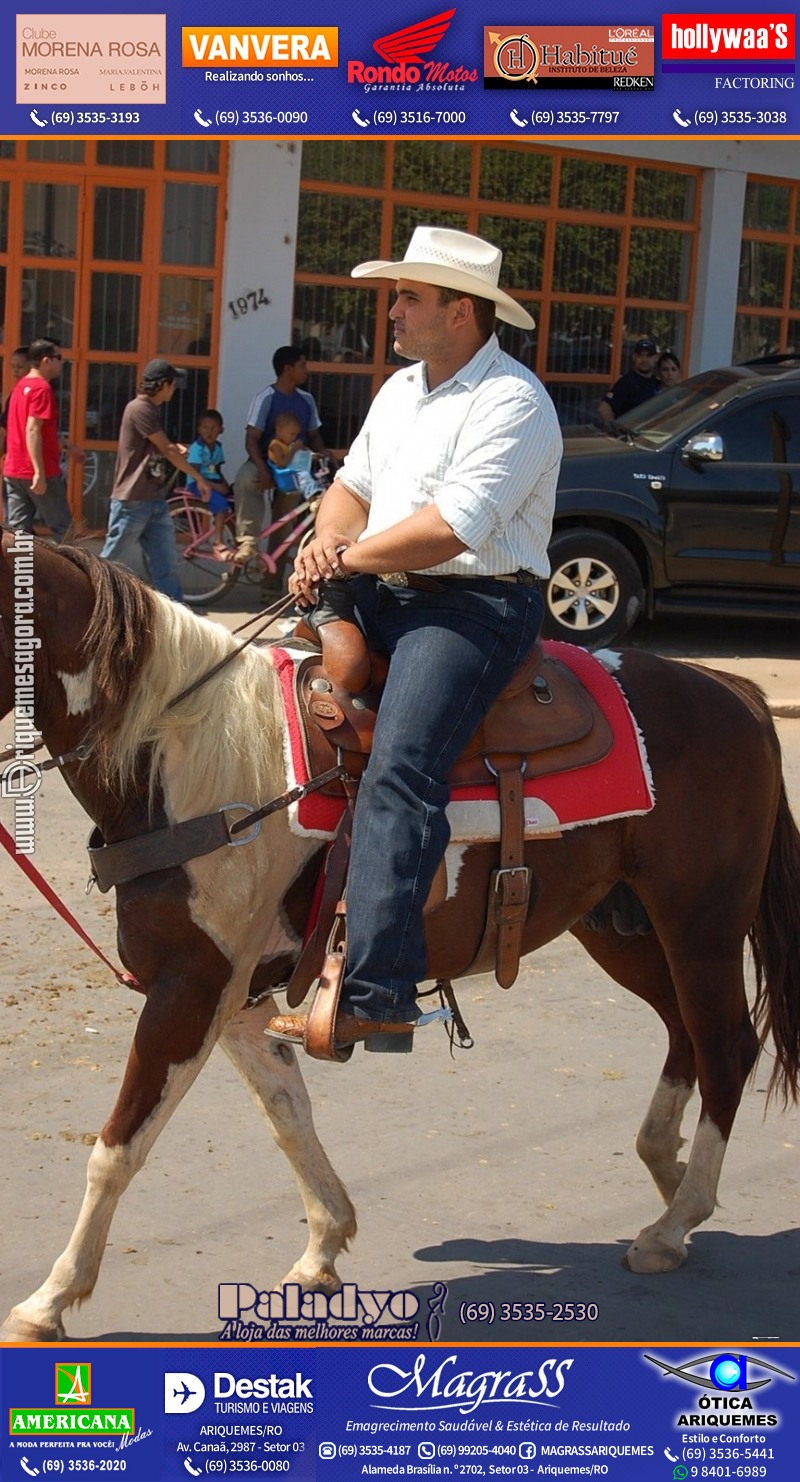 VAMOS REPRISAR EXPOARI 2010 - Cavalgada, Abertura, FEMUAR - DIA