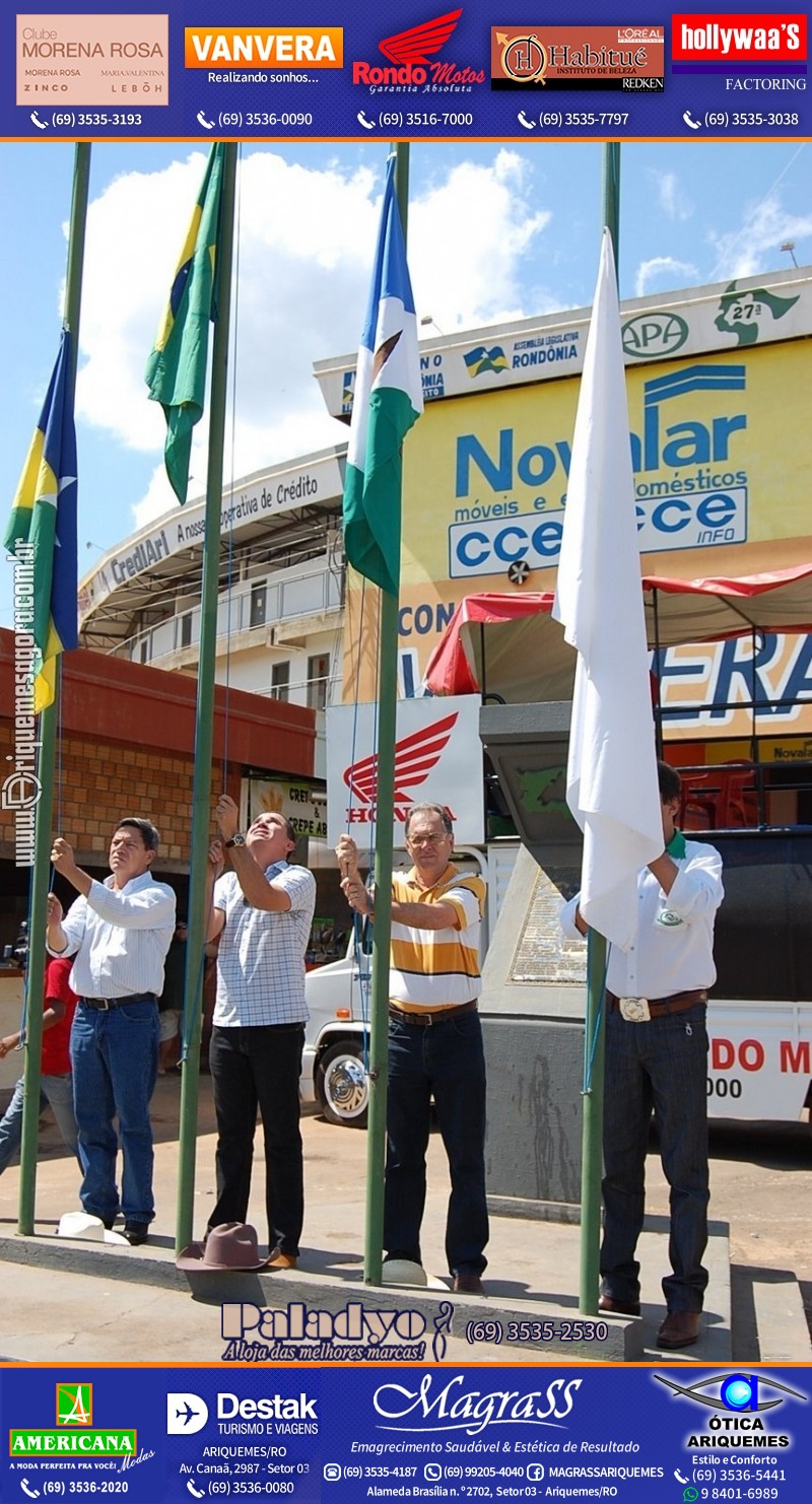 VAMOS REPRISAR EXPOARI 2010 - Cavalgada, Abertura, FEMUAR - DIA