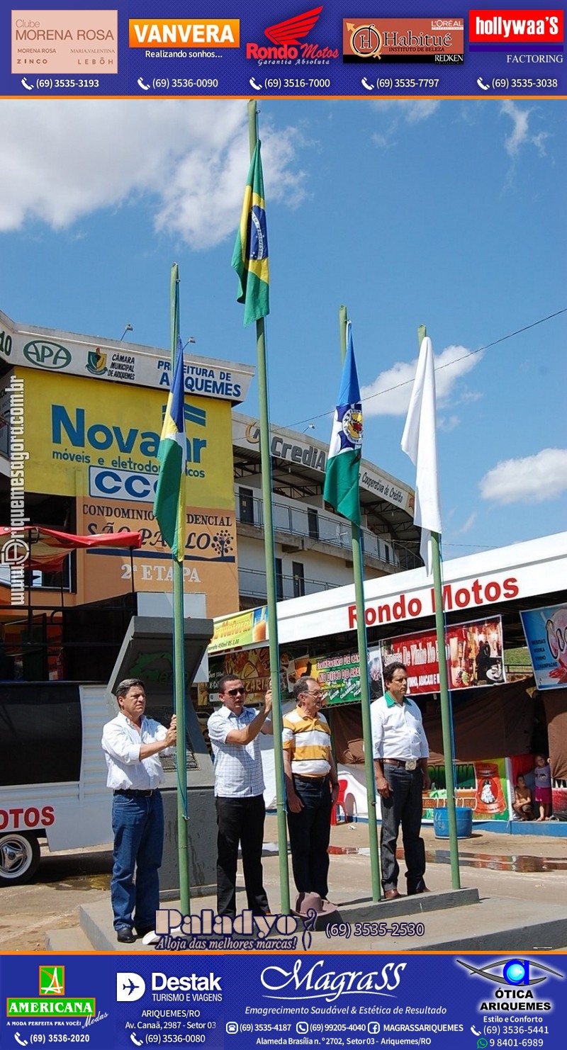 VAMOS REPRISAR EXPOARI 2010 - Cavalgada, Abertura, FEMUAR - DIA