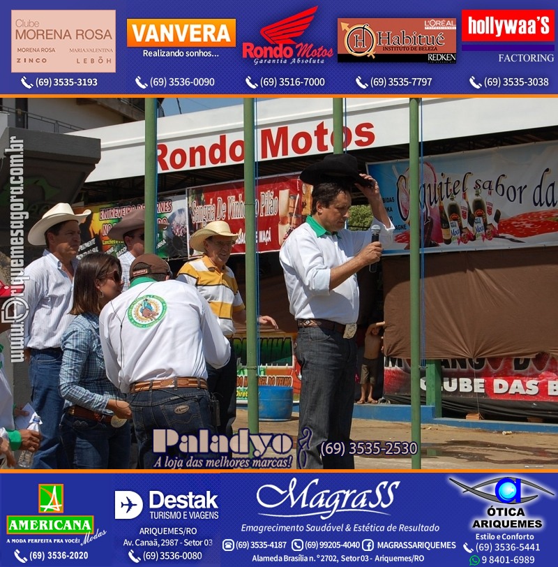VAMOS REPRISAR EXPOARI 2010 - Cavalgada, Abertura, FEMUAR - DIA
