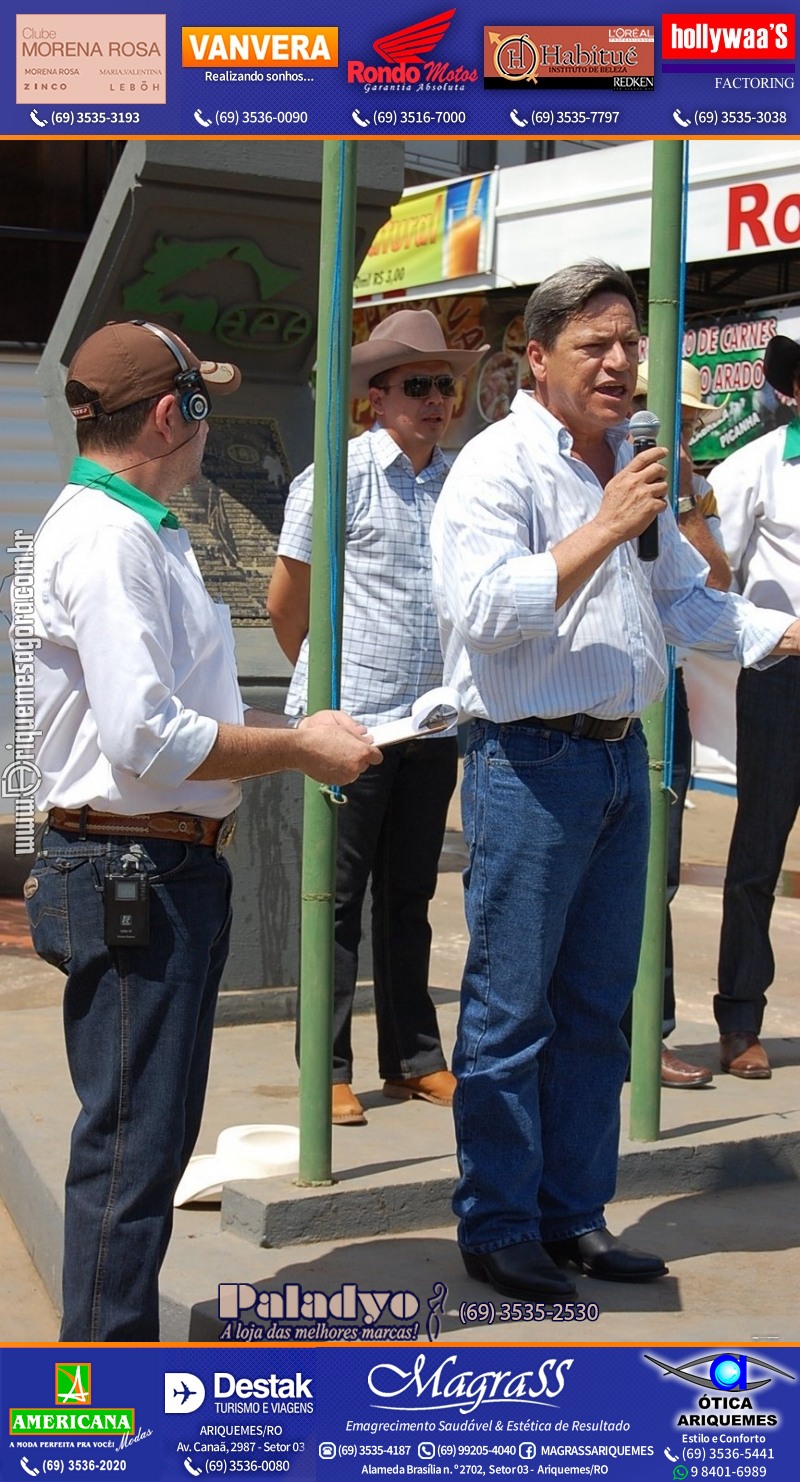 VAMOS REPRISAR EXPOARI 2010 - Cavalgada, Abertura, FEMUAR - DIA