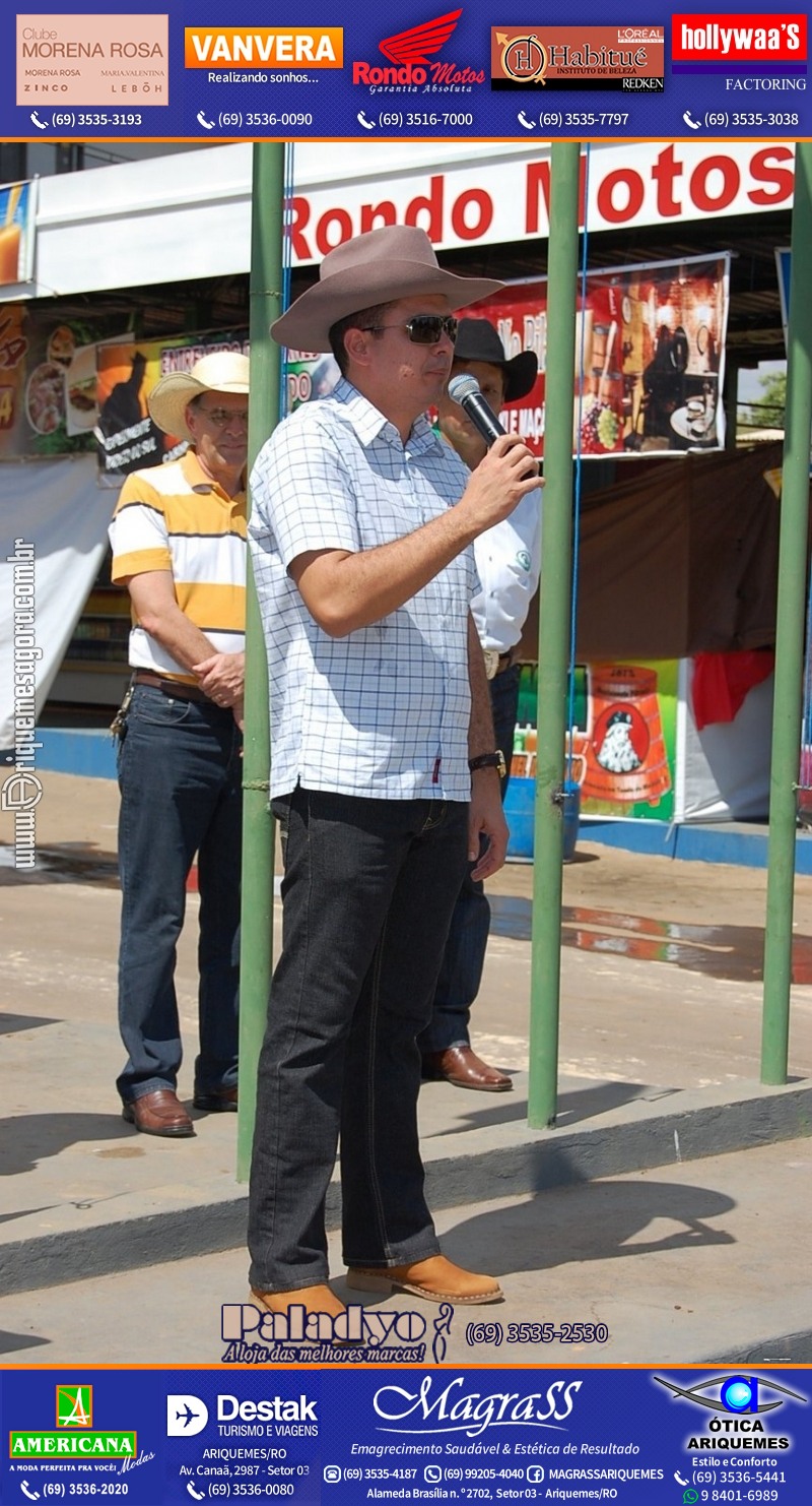 VAMOS REPRISAR EXPOARI 2010 - Cavalgada, Abertura, FEMUAR - DIA