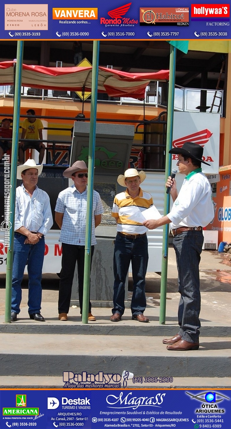 VAMOS REPRISAR EXPOARI 2010 - Cavalgada, Abertura, FEMUAR - DIA