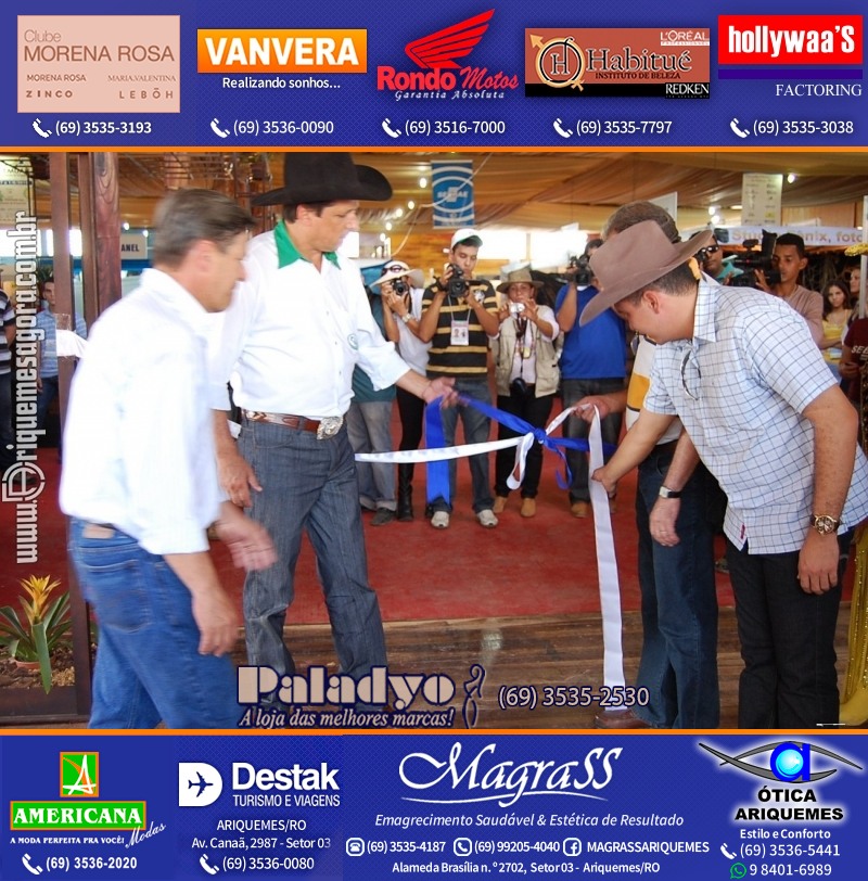 VAMOS REPRISAR EXPOARI 2010 - Cavalgada, Abertura, FEMUAR - DIA