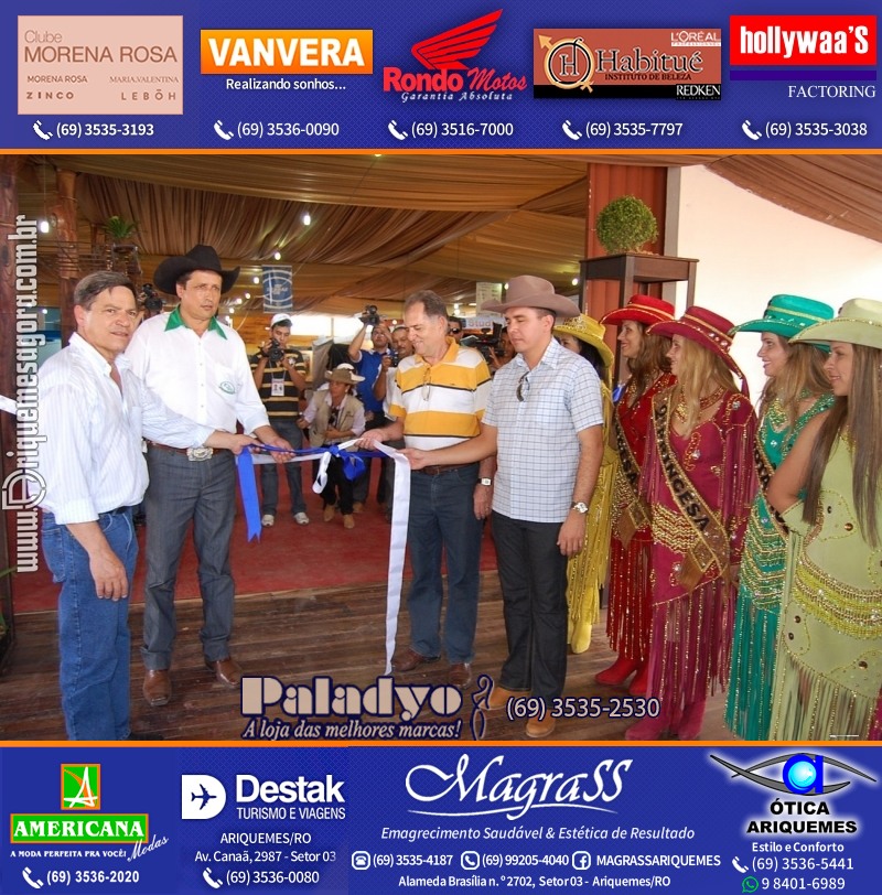 VAMOS REPRISAR EXPOARI 2010 - Cavalgada, Abertura, FEMUAR - DIA