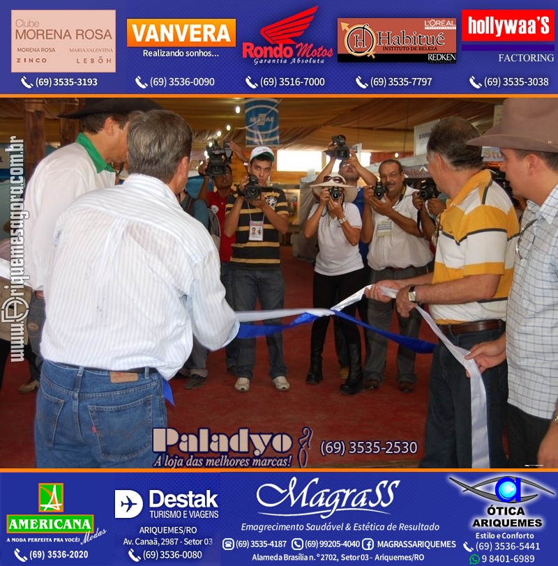 VAMOS REPRISAR EXPOARI 2010 - Cavalgada, Abertura, FEMUAR - DIA