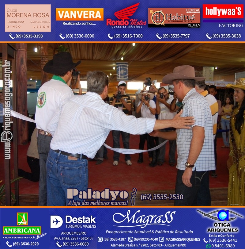 VAMOS REPRISAR EXPOARI 2010 - Cavalgada, Abertura, FEMUAR - DIA
