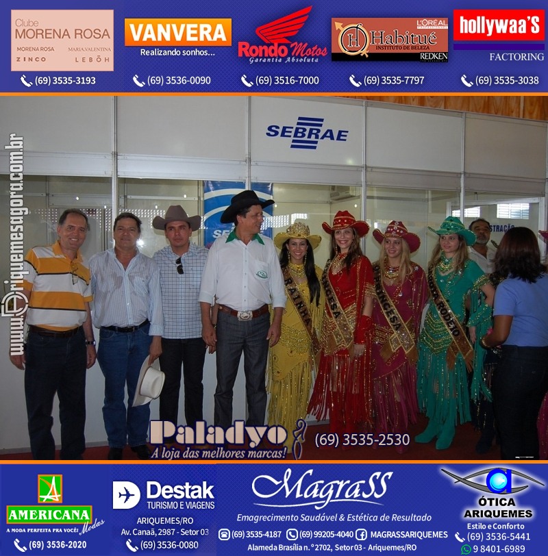 VAMOS REPRISAR EXPOARI 2010 - Cavalgada, Abertura, FEMUAR - DIA