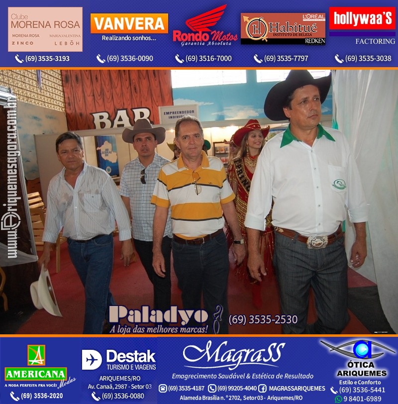 VAMOS REPRISAR EXPOARI 2010 - Cavalgada, Abertura, FEMUAR - DIA