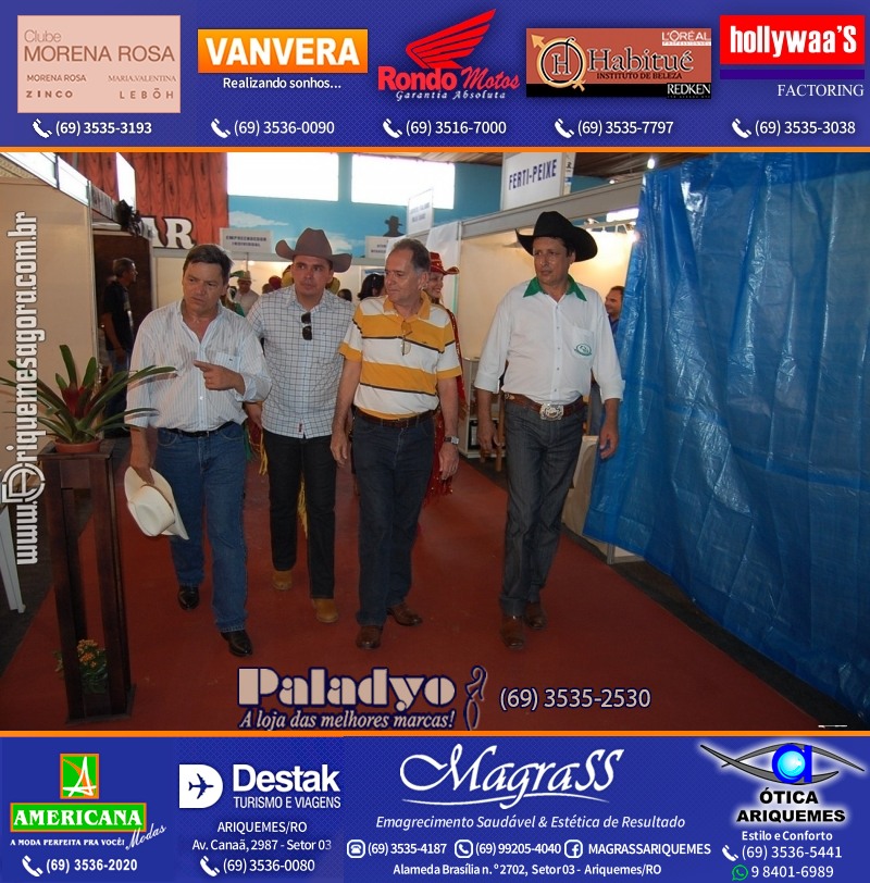 VAMOS REPRISAR EXPOARI 2010 - Cavalgada, Abertura, FEMUAR - DIA