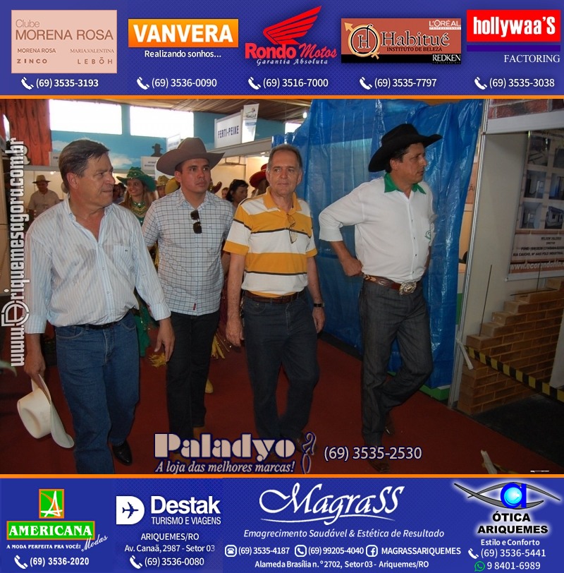 VAMOS REPRISAR EXPOARI 2010 - Cavalgada, Abertura, FEMUAR - DIA