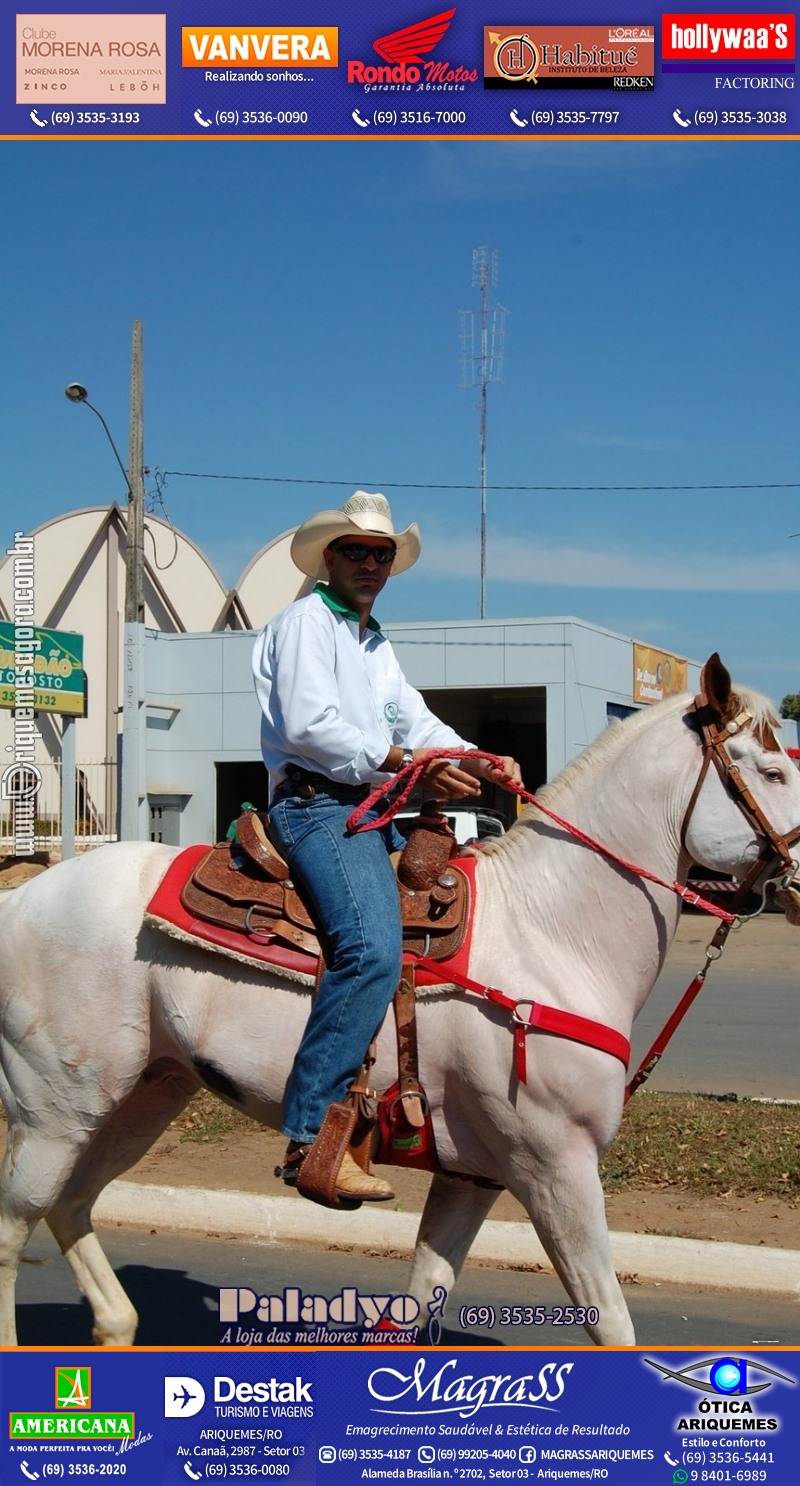 VAMOS REPRISAR EXPOARI 2010 - Cavalgada, Abertura, FEMUAR - DIA