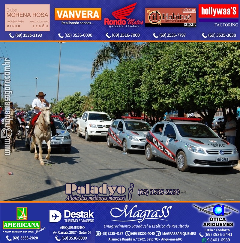 VAMOS REPRISAR EXPOARI 2010 - Cavalgada, Abertura, FEMUAR - DIA
