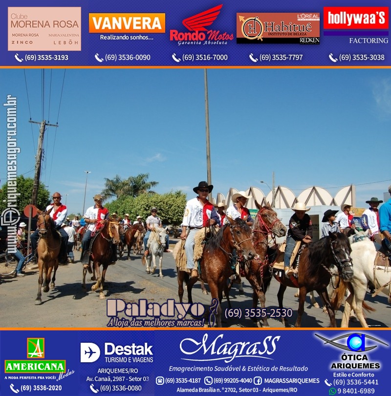 VAMOS REPRISAR EXPOARI 2010 - Cavalgada, Abertura, FEMUAR - DIA