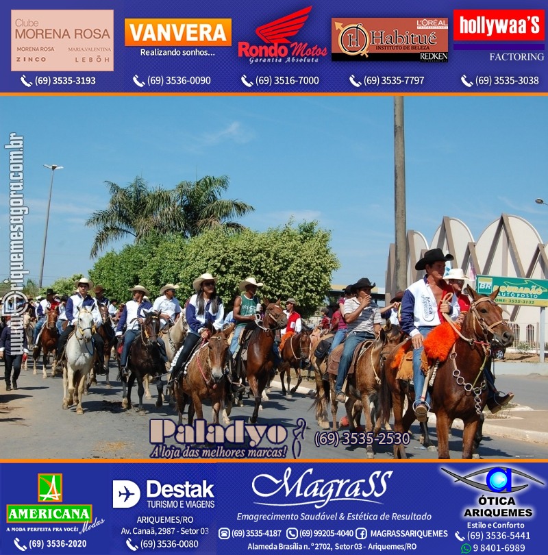 VAMOS REPRISAR EXPOARI 2010 - Cavalgada, Abertura, FEMUAR - DIA