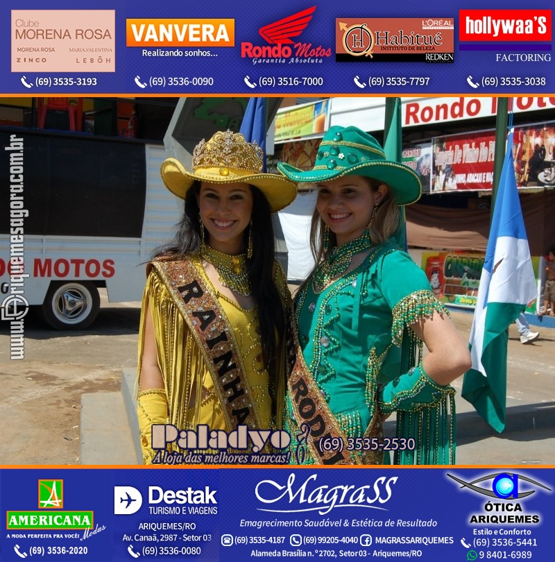 VAMOS REPRISAR EXPOARI 2010 - Cavalgada, Abertura, FEMUAR - DIA