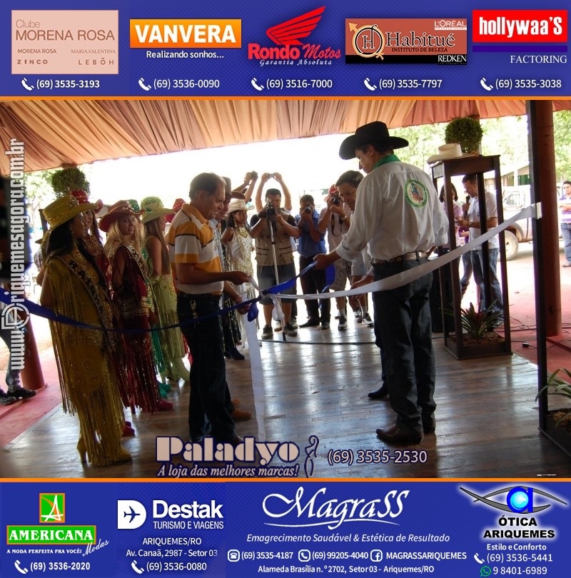 VAMOS REPRISAR EXPOARI 2010 - Cavalgada, Abertura, FEMUAR - DIA