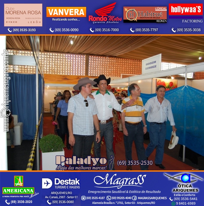 VAMOS REPRISAR EXPOARI 2010 - Cavalgada, Abertura, FEMUAR - DIA