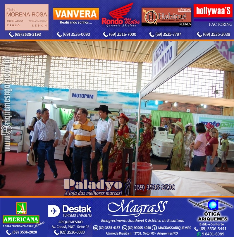 VAMOS REPRISAR EXPOARI 2010 - Cavalgada, Abertura, FEMUAR - DIA