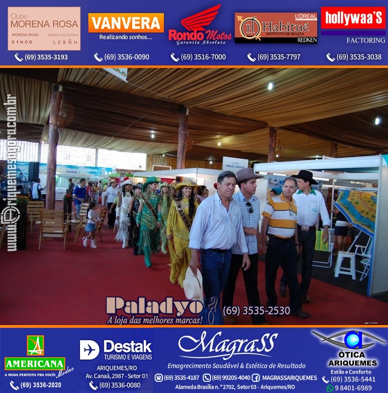 VAMOS REPRISAR EXPOARI 2010 - Cavalgada, Abertura, FEMUAR - DIA