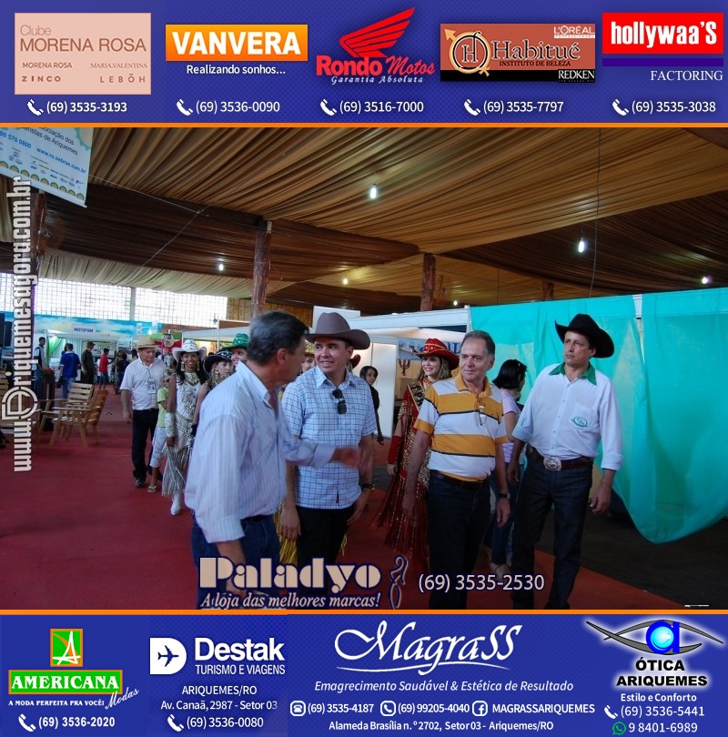 VAMOS REPRISAR EXPOARI 2010 - Cavalgada, Abertura, FEMUAR - DIA