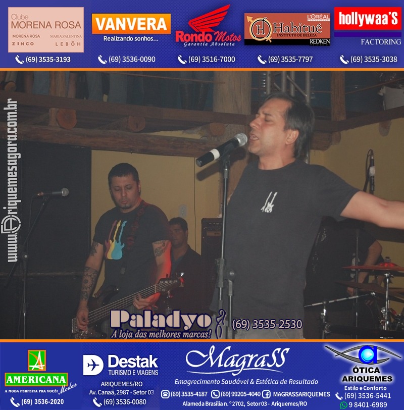 VAMOS LEMBRAR do Show com Biquini Cavadão na V8 Ariquemes 2010