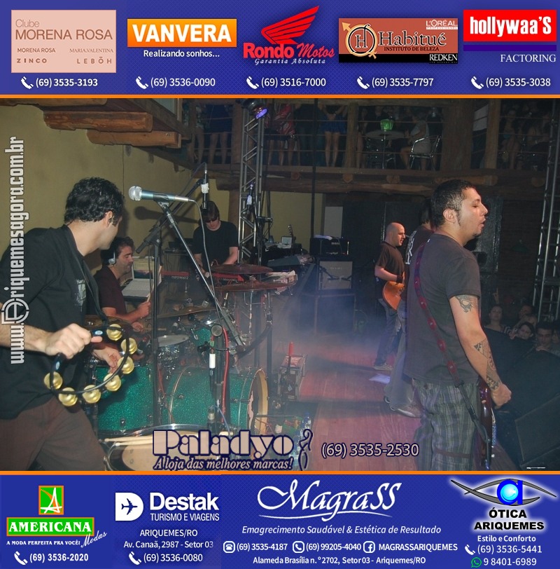 VAMOS LEMBRAR do Show com Biquini Cavadão na V8 Ariquemes 2010