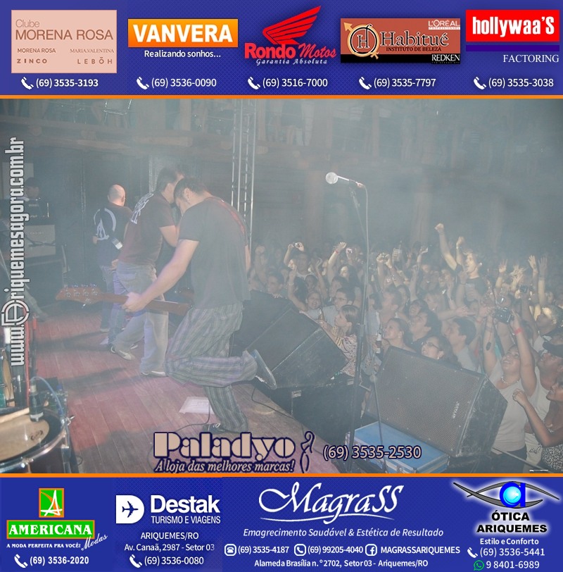 VAMOS LEMBRAR do Show com Biquini Cavadão na V8 Ariquemes 2010