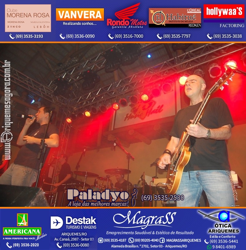 VAMOS LEMBRAR do Show com Biquini Cavadão na V8 Ariquemes 2010