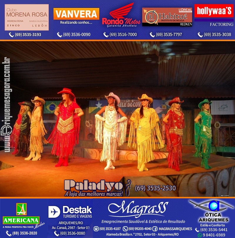 VAMOS LEMBRAR XXI Baile do Cowboy em Ariquemes 2010