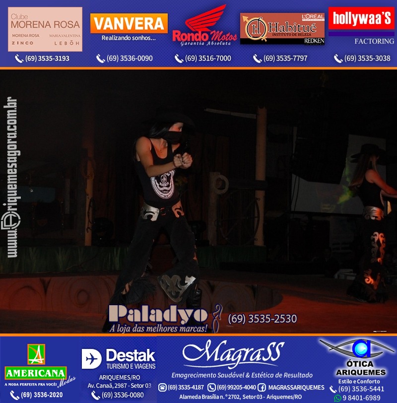 VAMOS LEMBRAR XXI Baile do Cowboy em Ariquemes 2010