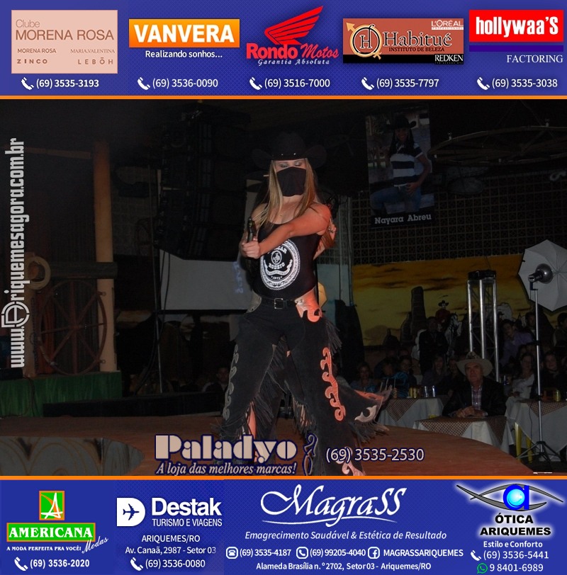VAMOS LEMBRAR XXI Baile do Cowboy em Ariquemes 2010
