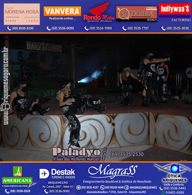 VAMOS LEMBRAR XXI Baile do Cowboy em Ariquemes 2010
