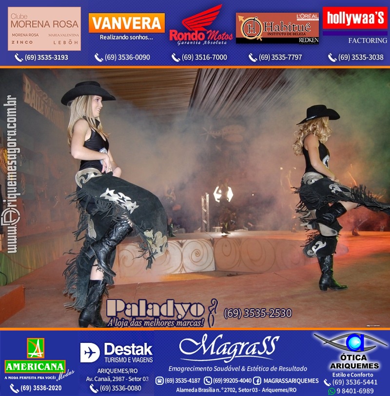VAMOS LEMBRAR XXI Baile do Cowboy em Ariquemes 2010