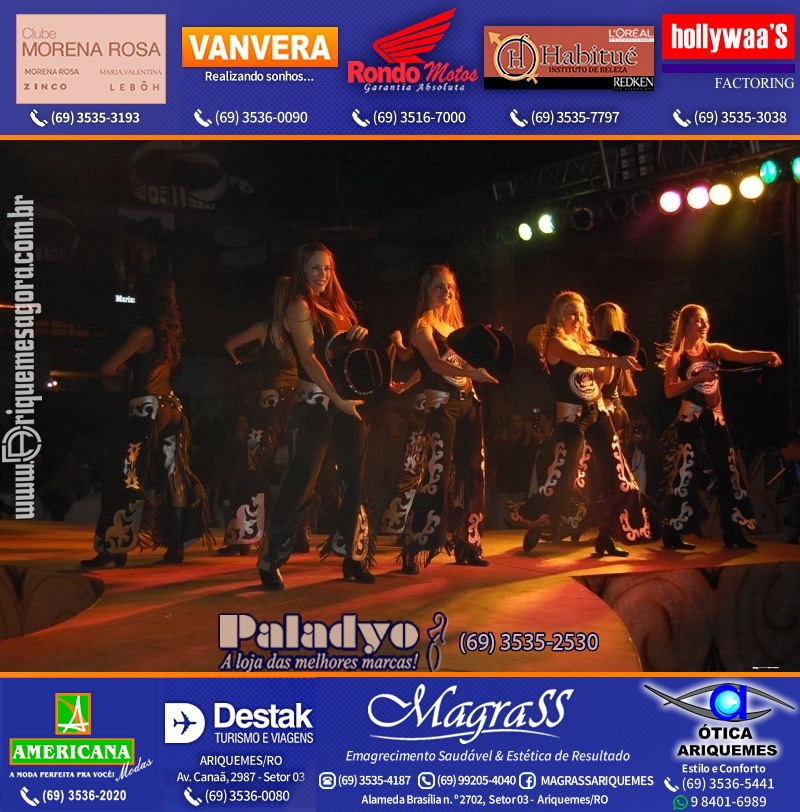 VAMOS LEMBRAR XXI Baile do Cowboy em Ariquemes 2010