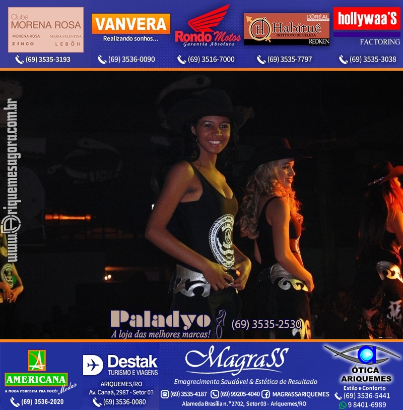 VAMOS LEMBRAR XXI Baile do Cowboy em Ariquemes 2010