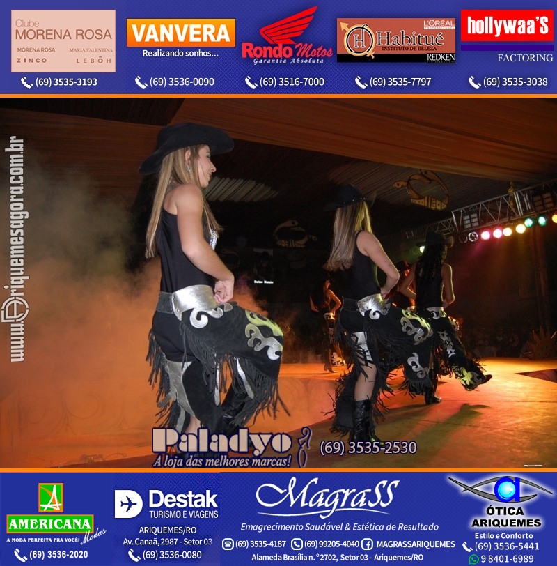 VAMOS LEMBRAR XXI Baile do Cowboy em Ariquemes 2010