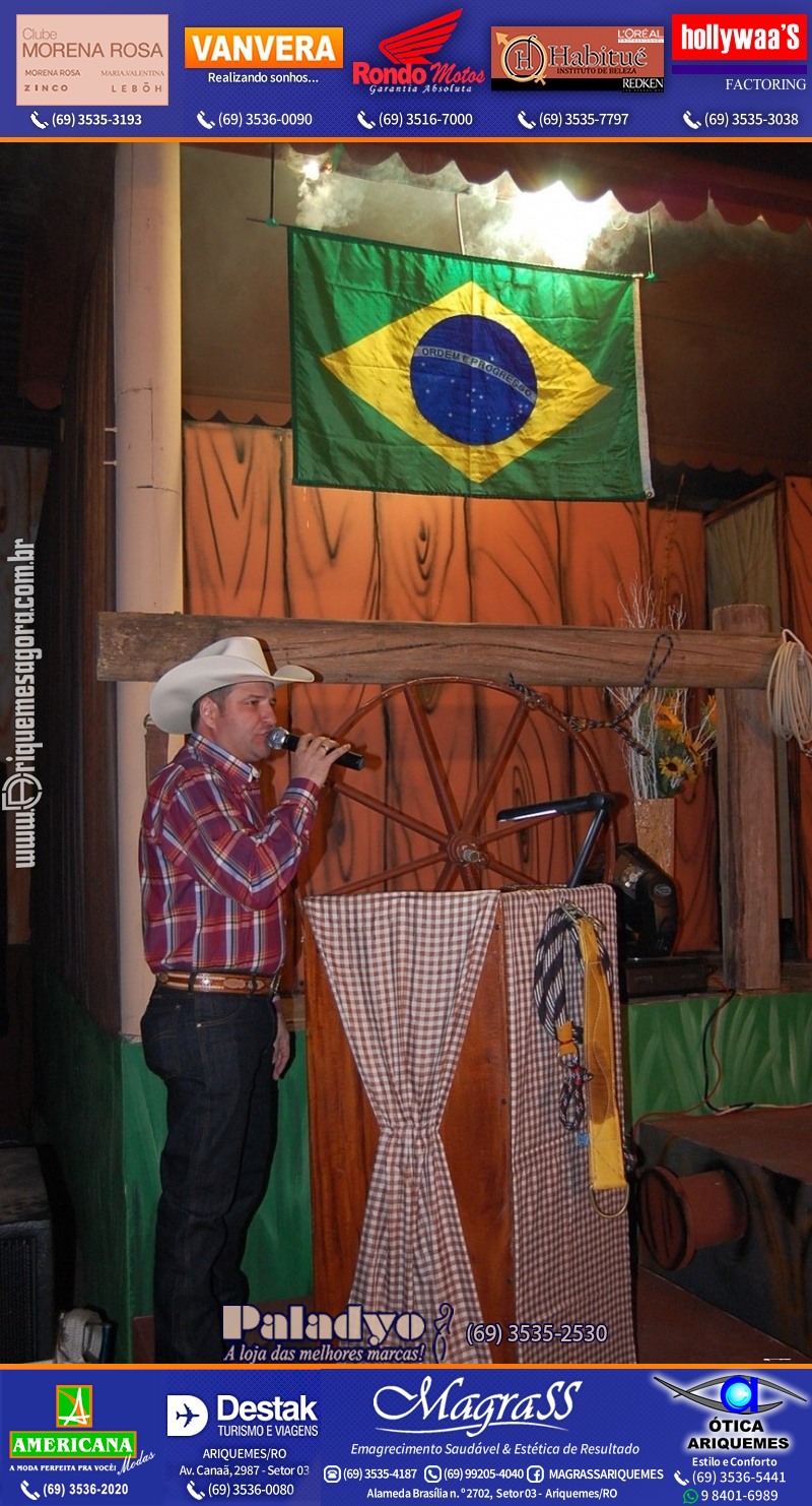 VAMOS LEMBRAR XXI Baile do Cowboy em Ariquemes 2010
