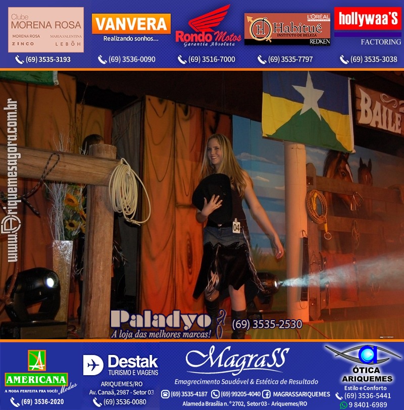 VAMOS LEMBRAR XXI Baile do Cowboy em Ariquemes 2010
