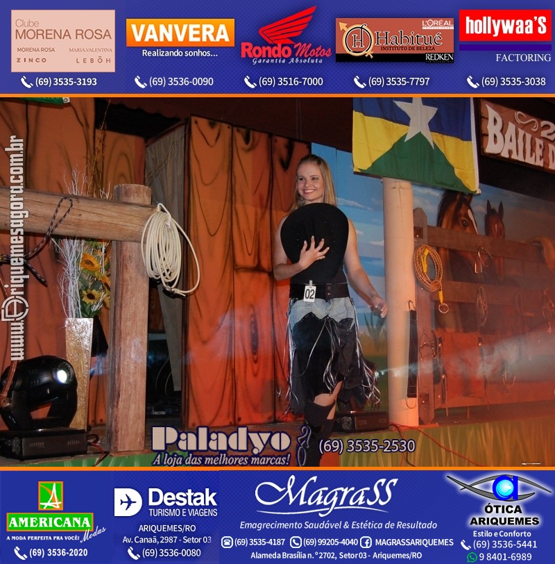 VAMOS LEMBRAR XXI Baile do Cowboy em Ariquemes 2010