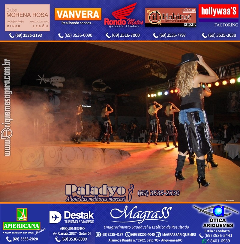 VAMOS LEMBRAR XXI Baile do Cowboy em Ariquemes 2010