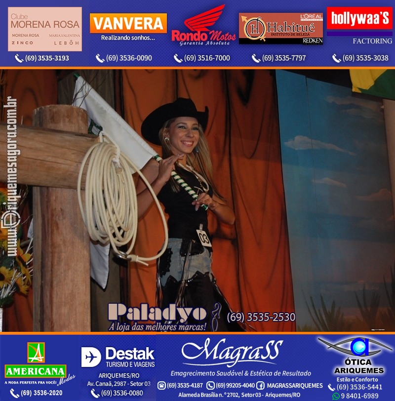 VAMOS LEMBRAR XXI Baile do Cowboy em Ariquemes 2010